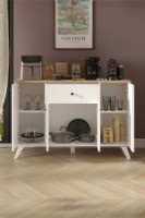 Bufet Bofigo 12-47-41 Sapphire Oak/White imaginea #6 — magazin online Desire.md