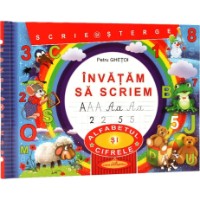 Cartea Invatam sa Scriem Alfabetul si Cifrele (9789975128582)