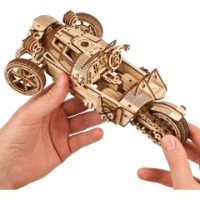 3D пазл UGears Three-wheeler UGR-S (UTG0136) фото №6 — интернет-магазин Desire.md
