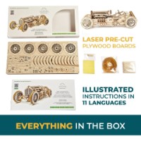 3D-puzzle UGears U-9 Grand Prix Car (UTG0031) imaginea #6 — magazin online Desire.md