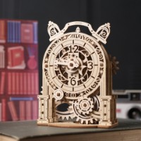 3D-puzzle UGears Vintage Alarm Clock imaginea #3 — magazin online Desire.md