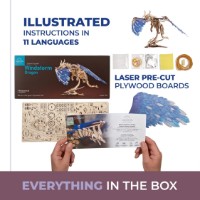 3D-puzzle UGears Windstorm Dragon (UTG0080) imaginea #4 — magazin online Desire.md
