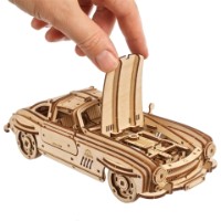 3D-puzzle UGears Winged Sports Coupe (UTG0132) imaginea #4 — magazin online Desire.md