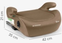 Scaun auto înălțător pentru copii Kikka Boo i-Tip 2 Beige imaginea #2 — magazin online Desire.md