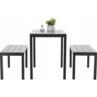 Set mobila de grădină Chomik 3pcs MEB0841 imaginea #4 — magazin online Desire.md