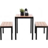Set mobila de grădină Chomik 3pcs MEB0858 imaginea #4 — magazin online Desire.md