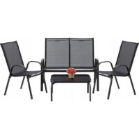 Набор садовой мебели Chomik 3pcs NEO6397 Black