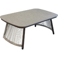 Set mobila de grădină Deco Eden 4pcs Grey/Dark Brown imaginea #4 — magazin online Desire.md