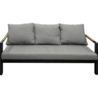Set mobila de grădină Deco Kansas Grey/Black imaginea #12 — magazin online Desire.md