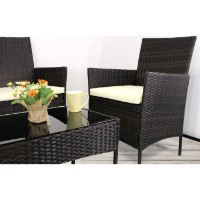 Набор садовой мебели GardenLine 5pcs Brown SAD1408 фото №4 — интернет-магазин Desire.md
