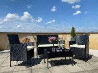 Набор садовой мебели GardenLine 5pcs Brown SAD1408 фото №2 — интернет-магазин Desire.md