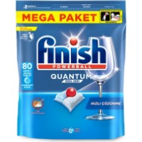 Detergent pentru mașine de spălat vase Finish Powerball Quantum All in One 80pcs