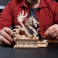 3D-puzzle UGears Wood Dragon imaginea #5 — magazin online Desire.md