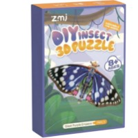 3D-puzzle New World Butterfly 39pcs (ZPAAA01011)