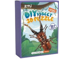3D-puzzle New World Giant Stag Beetle 76pcs (ZPAAA01010)