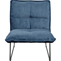 Fotoliu Deco Bronx Blue Velvet imaginea #2 — magazin online Desire.md