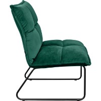Fotoliu Deco Bronx Green Velvet imaginea #2 — magazin online Desire.md
