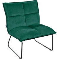 Fotoliu Deco Bronx Green Velvet
