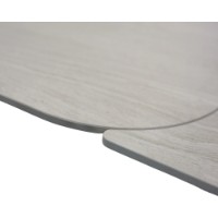 Masă pentru bucătărie Deco Calden (MCLD-HGFL-WHT) imaginea #2 — magazin online Desire.md