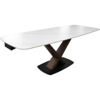 Masă pentru bucătărie Deco Eloria 1600/2400x900x760 (MELR-DFL-GLDWDN) imaginea #2 — magazin online Desire.md