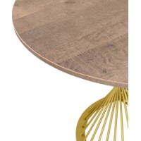 Masă pentru bucătărie Deco Felicia 100cm Colonial/Golden imaginea #5 — magazin online Desire.md