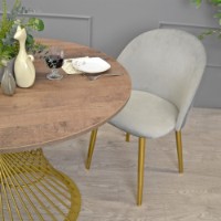 Masă pentru bucătărie Deco Felicia 100cm Colonial/Golden imaginea #8 — magazin online Desire.md