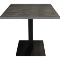 Masă pentru bucătărie Deco Horeca 80x80 Grey/Black (T4HC0808) imaginea #2 — magazin online Desire.md