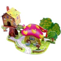 3D-puzzle Zilipoo Грибной домик (689-L)