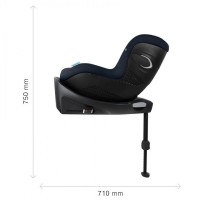 Scaun auto pentru copii Cybex Sirona Gi Plus i-Size 61-105cm Ocean Blue (524001459) imaginea #6 — magazin online Desire.md