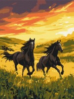 Tablou pe numere Brushme Беспроигрышная Серия 30x40cm (RBS54424)