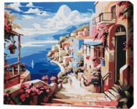 Tablou pe numere Brushme Итальянское побережье 30x40cm (RMG0025FC)