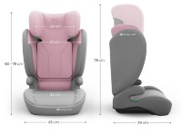 Scaun auto pentru copii Kinderkraft I-Spark 2 Plus i-Size Pink (KCISPA02PNKPL00) imaginea #5 — magazin online Desire.md