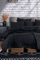 Lenjerie de pat L'Essentiel Solid Black imaginea #2 — magazin online Desire.md