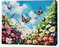 Tablou pe numere Brushme Летний сад 40x50cm (MG0015FC)
