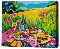 Tablou pe numere Brushme Пикник на поляне 40x50cm (MG0009FC)