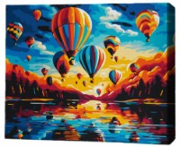 Tablou pe numere Brushme Полёт на закате 30x40cm (RMG0038FC)