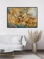 Pictură ArtShop Golden Abstract Vibe 45x30cm (PFLD9-XL-L)