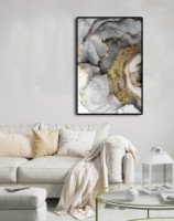 Pictură ArtShop Gray Gold Abstraction 50x75cm (PFLD16-M-L)
