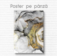 Pictură ArtShop Gray Gold Abstraction 40x60cm (PFLD16-L-PL) imaginea #2 — magazin online Desire.md