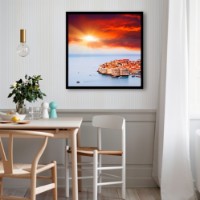 Pictură ArtShop Ocean at Sunset Background 60x60cm (PCM31-L-L)