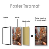 Pictură ArtShop Walk in The Evening City 60x90cm (PCM85-LL) imaginea #2 — magazin online Desire.md