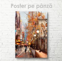 Pictură ArtShop Walk in The Evening City 60x90cm (PCM85-P-L) imaginea #4 — magazin online Desire.md