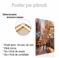 Pictură ArtShop Walk in The Evening City 60x90cm (PCM85-P-L) imaginea #2 — magazin online Desire.md