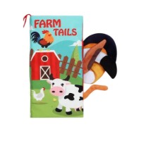 Carte educațională pentru copii HD Farm Tails (66468)