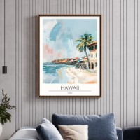 Pictură ArtShop Hawaii: Tropical Paradise 40x60cm (PCM163-L-L)