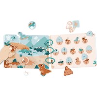 Развивающая книжка для малышей Janod Dino (J05821) фото №6 — интернет-магазин Desire.md