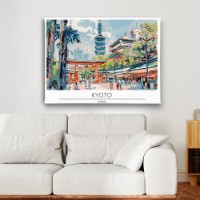 Pictură ArtShop Kyoto: City of Traditions and Architecture 75x50cm (PCM167-M-PL)