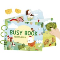 Развивающая книжка для малышей Janod Farm (J03333)