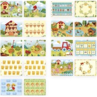 Развивающая книжка для малышей Janod Farm (J03333) фото №3 — интернет-магазин Desire.md