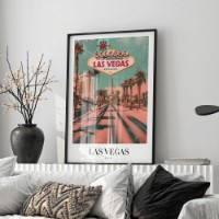 Pictură ArtShop Las Vegas: City of Lights 60x90cm (PCM160)